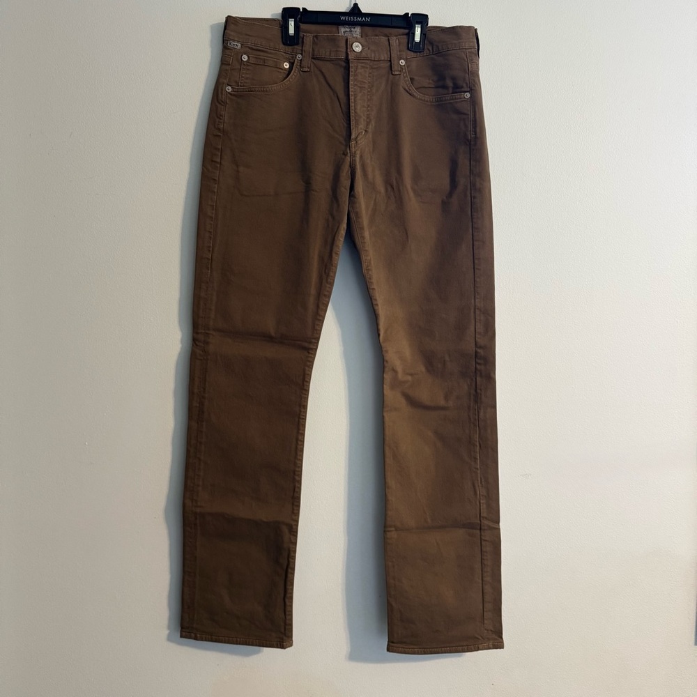 Gage Slim Straight Italian Canvas